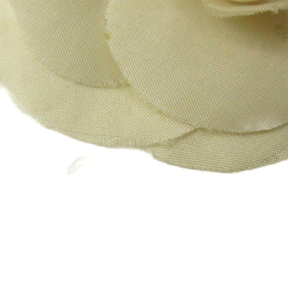 Chanel Mini Camellia Flower Corsage Brooch White — view 6