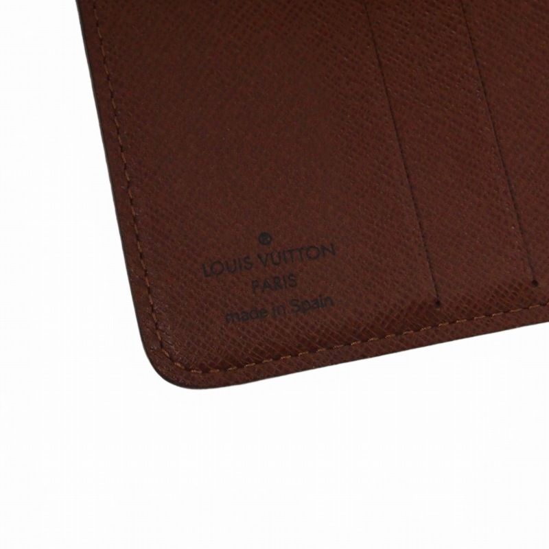 Louis Vuitton Monogram Compact Zip Bifold Wallet Brown — view 4