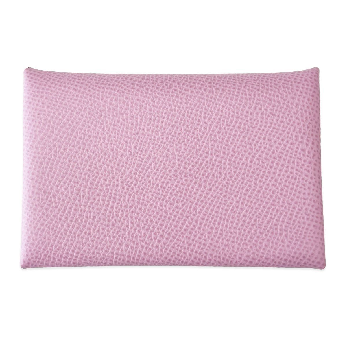 Hermes Card Case Business Holder Pink Garvi Dio — view 2
