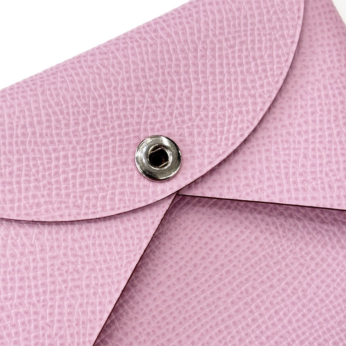 Hermes Card Case Business Holder Pink Garvi Dio — view 7