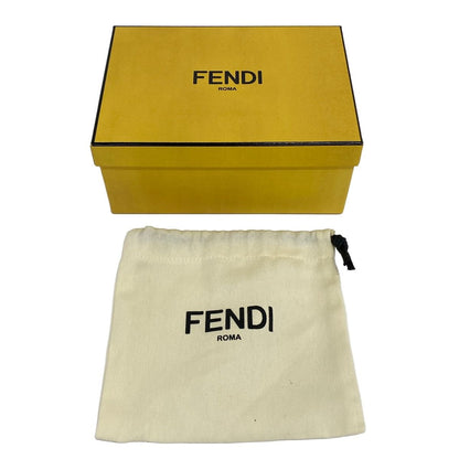 Fendi Key Holder Nanomontresor Charm Blue Green Bag Motif Leather — view 6