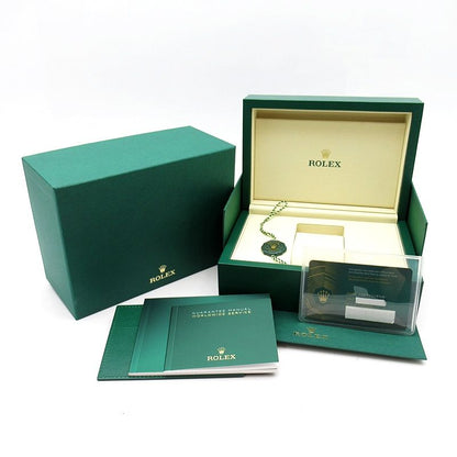 Rolex GMT Master 2 Watch Box 18k Yellow Gold SS Black Finish — view 6