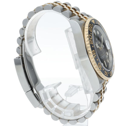 Rolex GMT Master 2 Watch Box 18k Yellow Gold SS Black — view 4