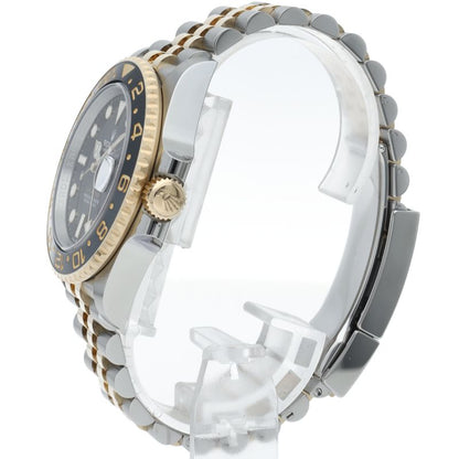 Rolex GMT Master 2 Watch Box 18k Yellow Gold SS Black — view 3