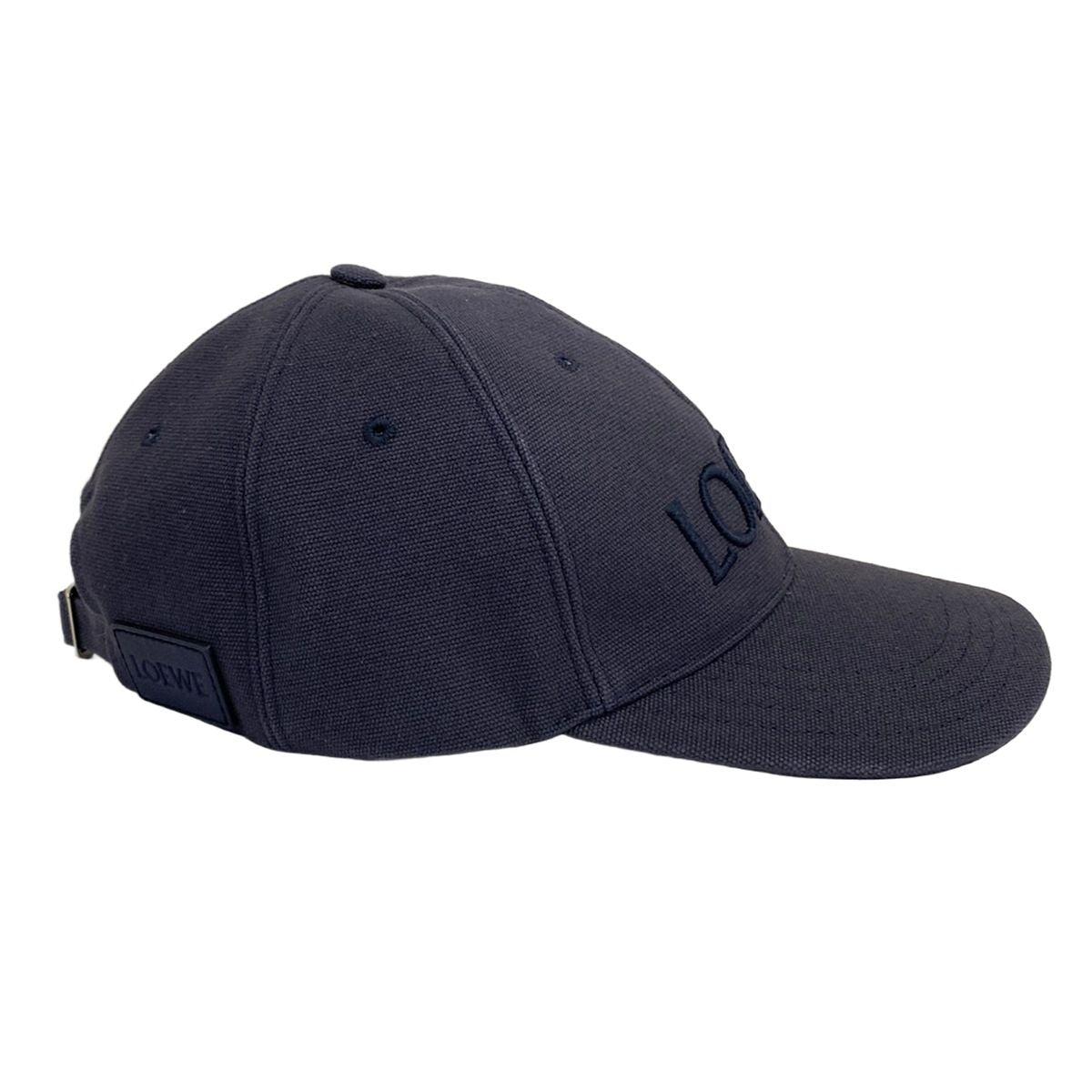 Loewe Cap S Navy Cotton Hat — view 2