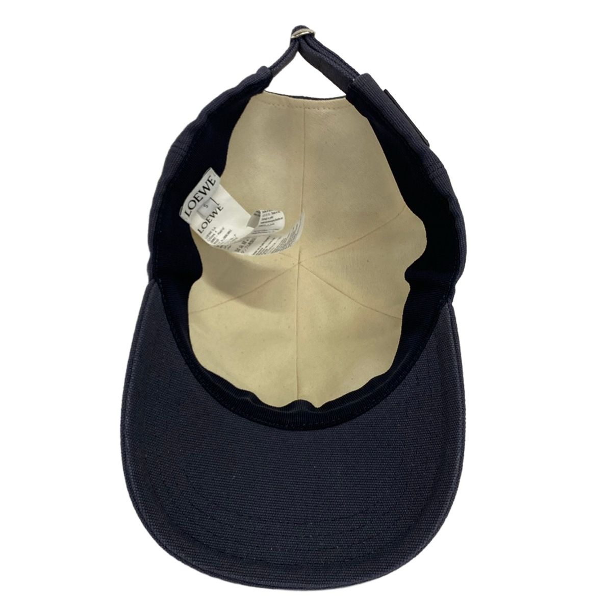 Loewe Cap S Navy Cotton Hat — view 4