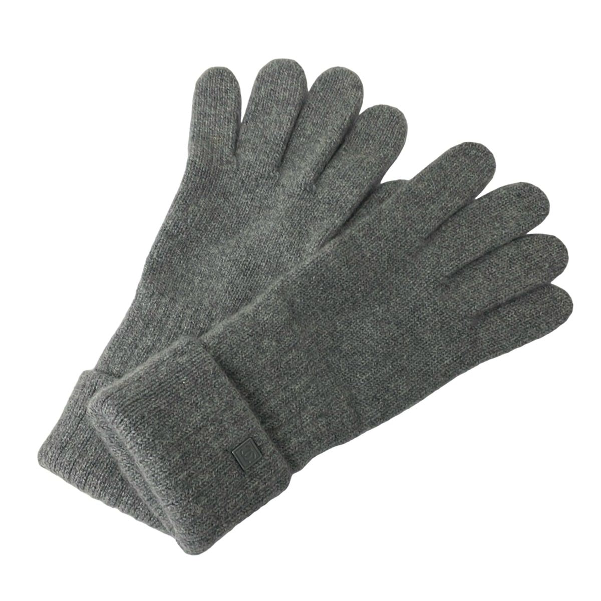 Chanel Gloves Sports Line Light Gray Cashmere