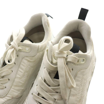 Hermes Impulse Low Cut Sneakers Shoes Thick Sole Logo 35.5 White SS — view 4