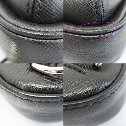 Louis Vuitton Ten Avenue Sling Bag Taiga Leather Black Silver — view 5