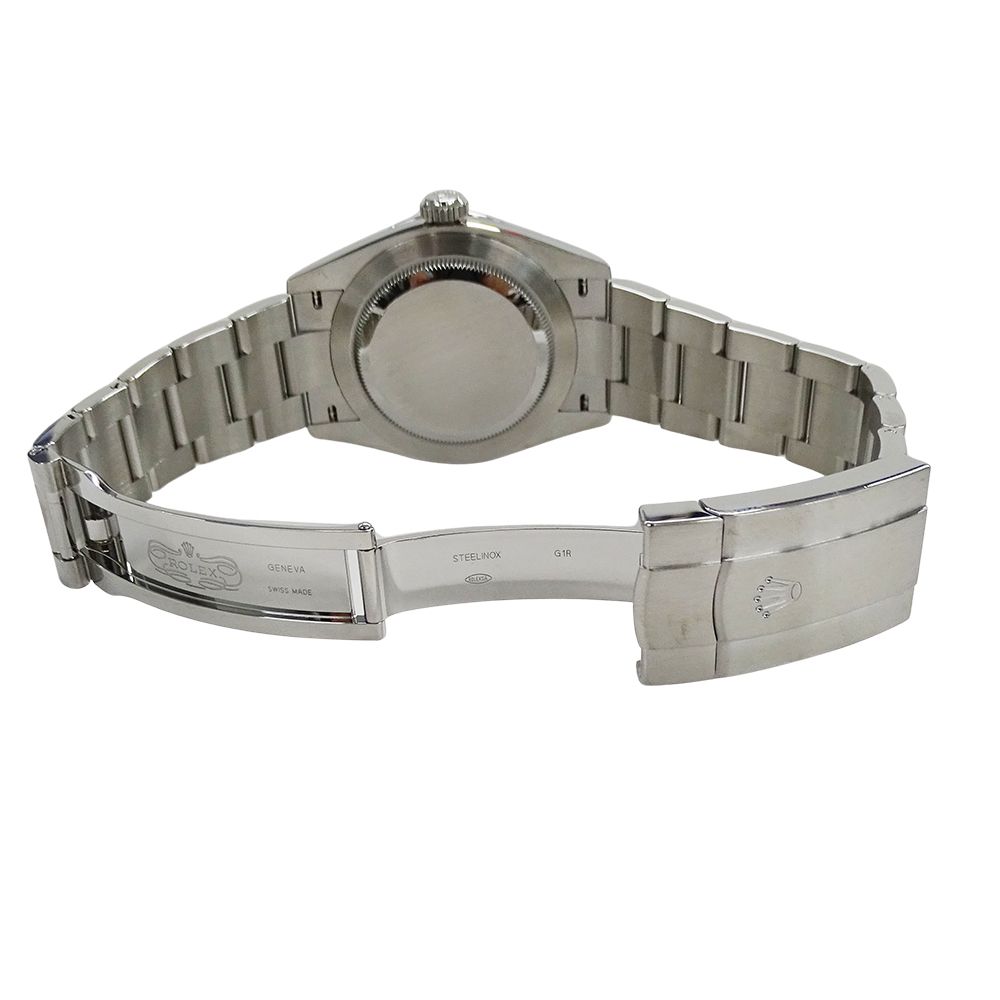 Rolex Oyster Perpetual 41 Watch Automatic at Stainless Steel Silver Blue — view 4