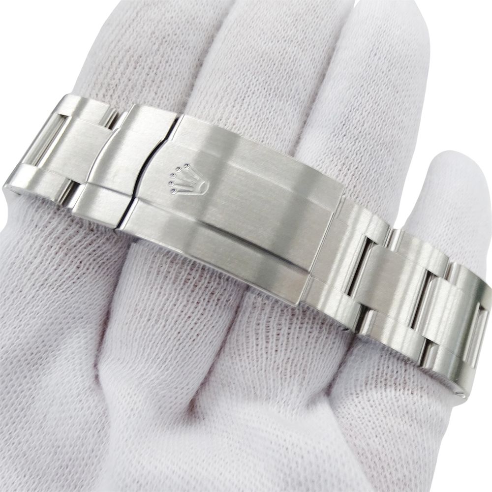 Rolex Oyster Perpetual 41 Watch Automatic at Stainless Steel Silver Blue — view 5