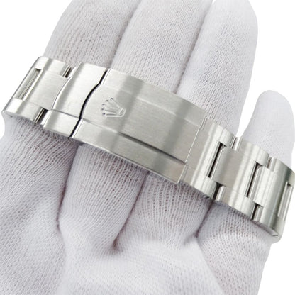 Rolex Oyster Perpetual 41 Watch Automatic at Stainless Steel Silver Blue — view 5