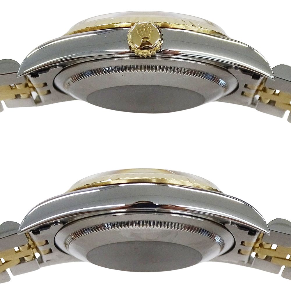 Rolex Datejust T Watch Automatic Winding at Stainless Steel Gold YG Combination — view 3