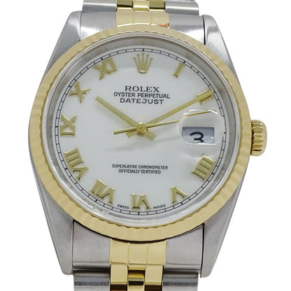 Rolex Datejust T Watch Automatic Winding at Stainless Steel Gold YG Combination — view 2