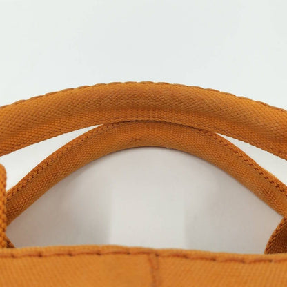 Prada Canapa Handbag Canvas Orange — view 8
