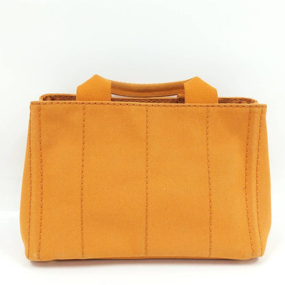 Prada Canapa Handbag Canvas Orange — view 2
