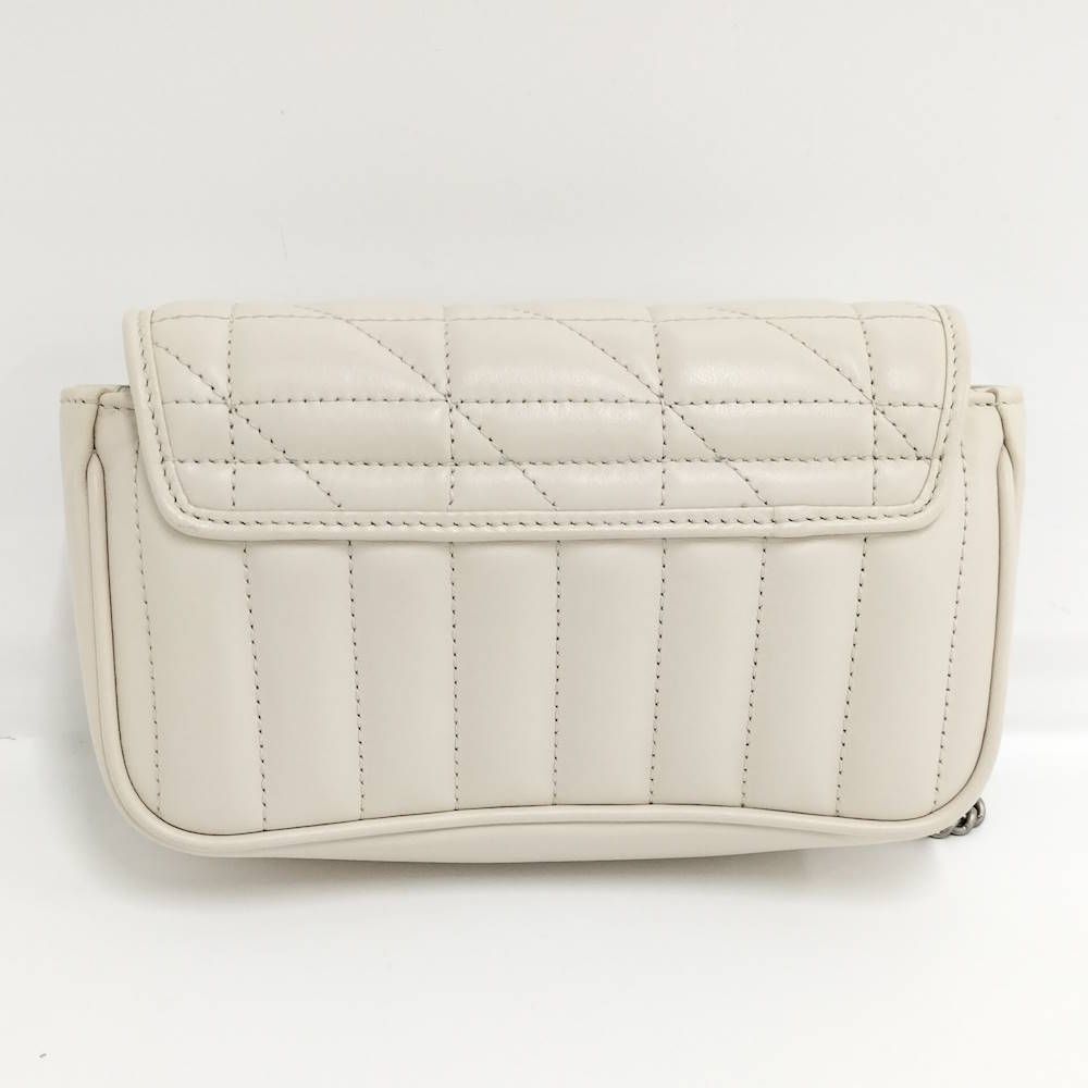 Gucci Shoulder Bag Marmont White Leather — view 2