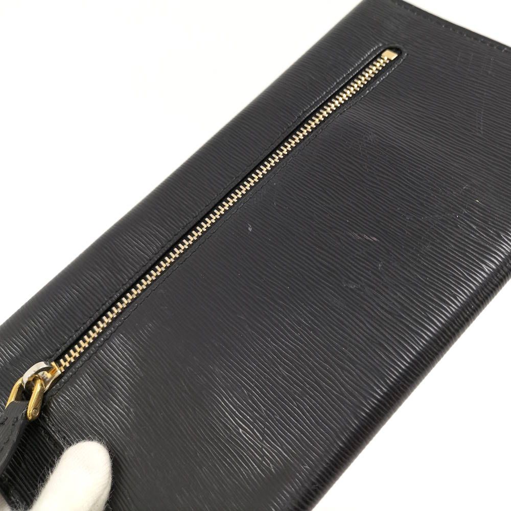 Prada Envelope Vitello Move Wallet Nero — view 6