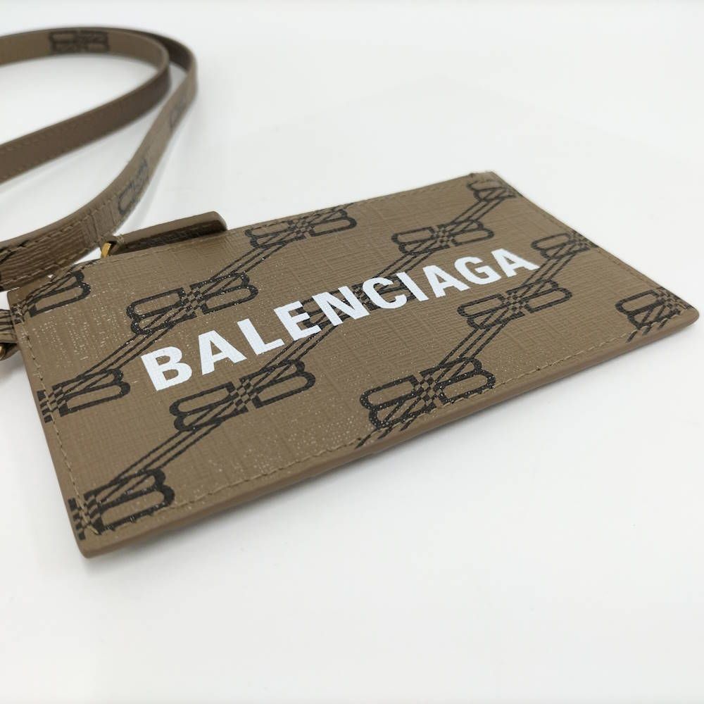 Balenciaga Fragment Case Coating Brown Shoulder Bag — view 4