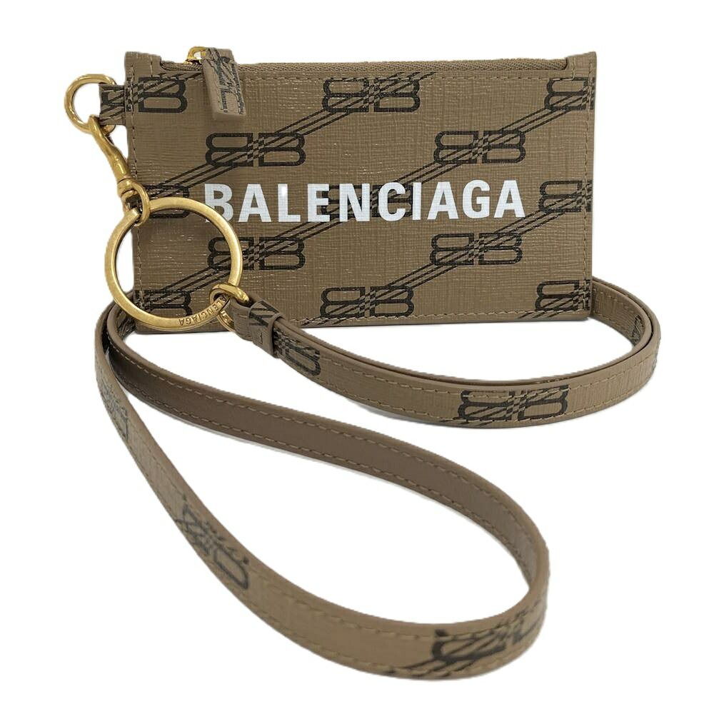 Balenciaga Fragment Case Coating Brown Shoulder Bag