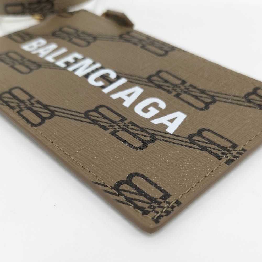 Balenciaga Fragment Case Coating Brown Shoulder Bag — view 3