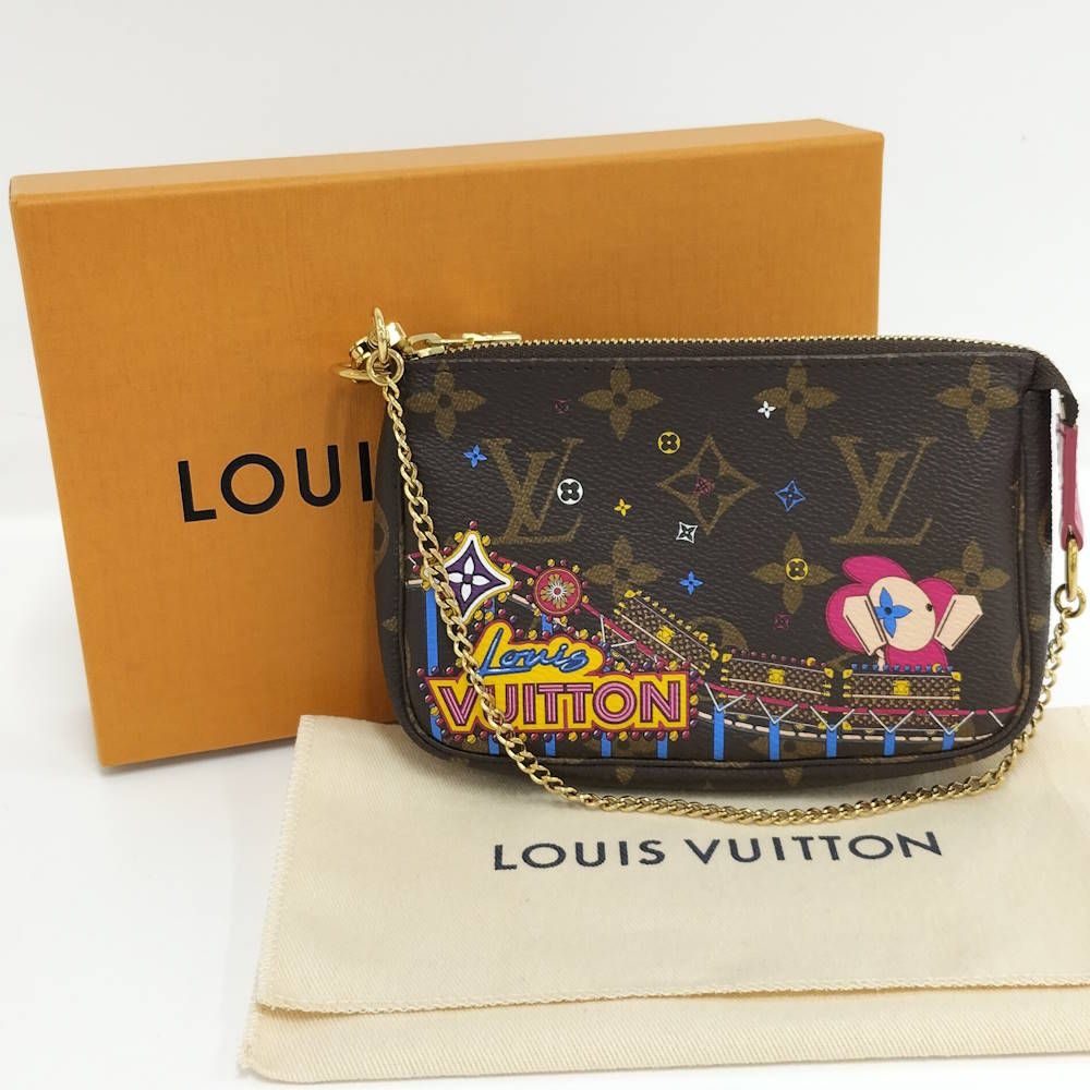 Louis Vuitton Pochette Monogram Vivienne Handbag — view 9