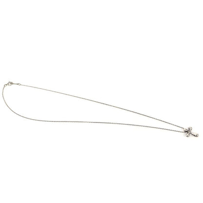 Tiffany & Co Elsa Peretti Small Cross Necklace Silver — view 5