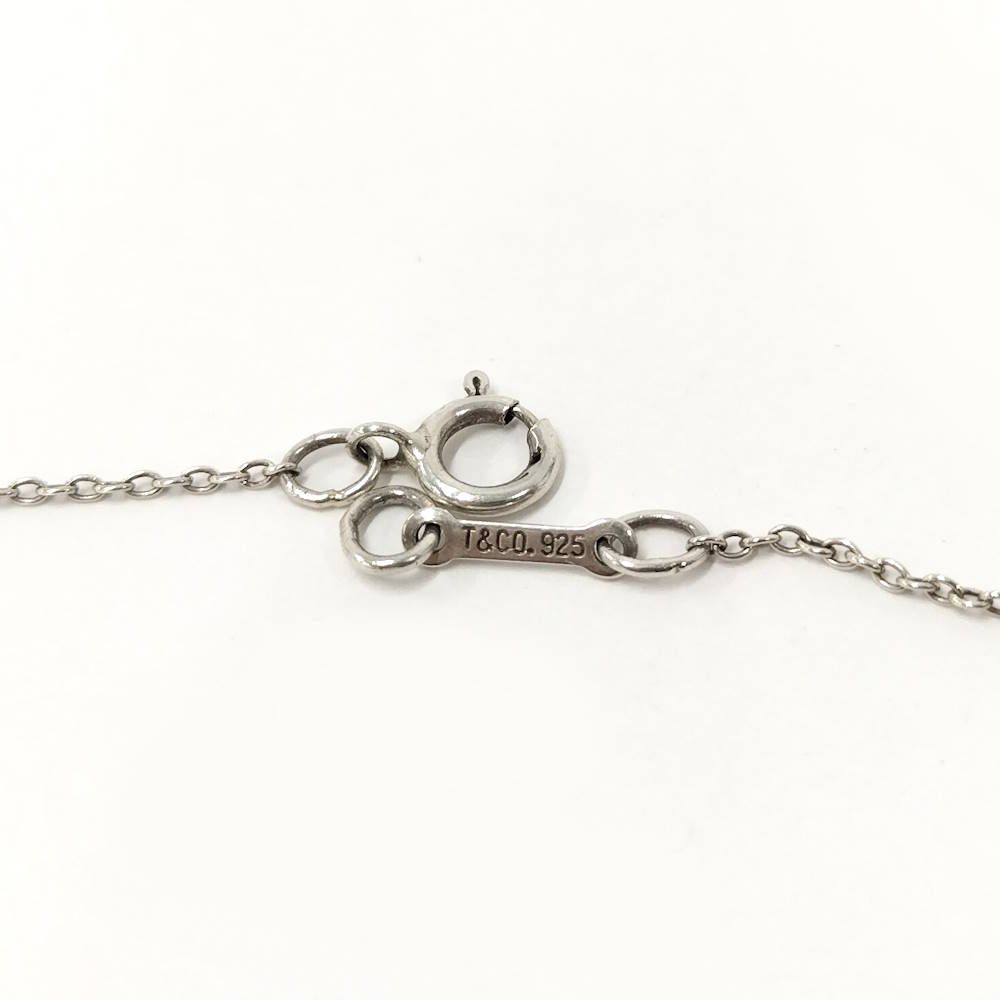 Tiffany & Co Elsa Peretti Small Cross Necklace Silver — view 7
