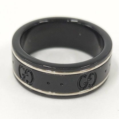 Gucci Icon Ring Ceramic Black Gold — view 4