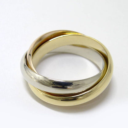 Cartier Trinity Ring YG PG 18k White Gold YG PG Three — view 4