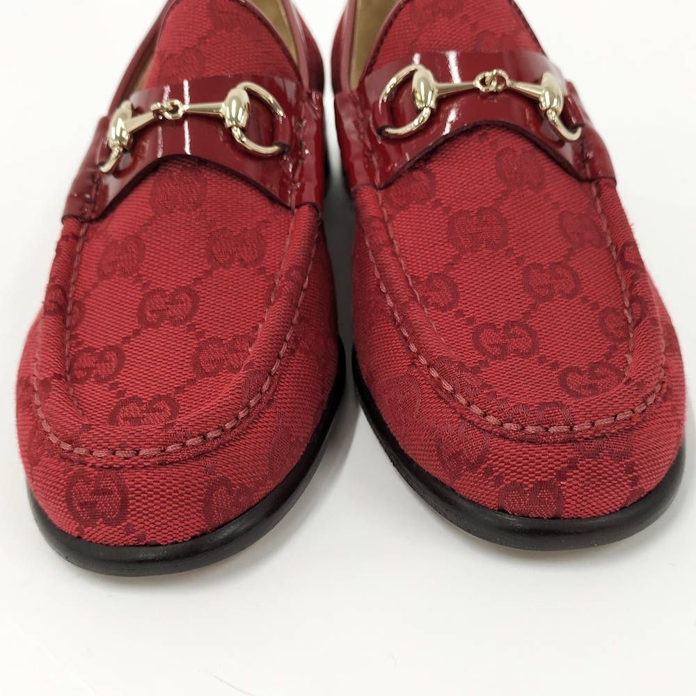 Gucci Loafers Horsebit Canvas 36c — view 4