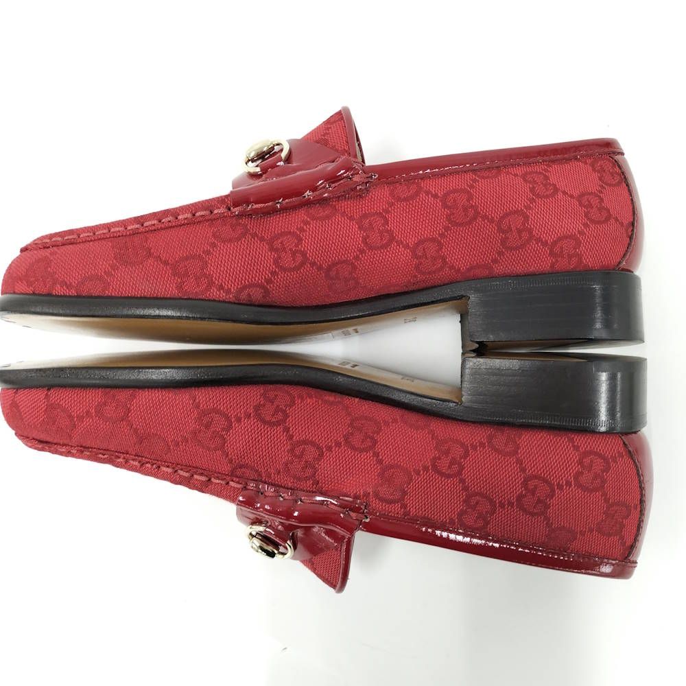 Gucci Loafers Horsebit Canvas 36c — view 8