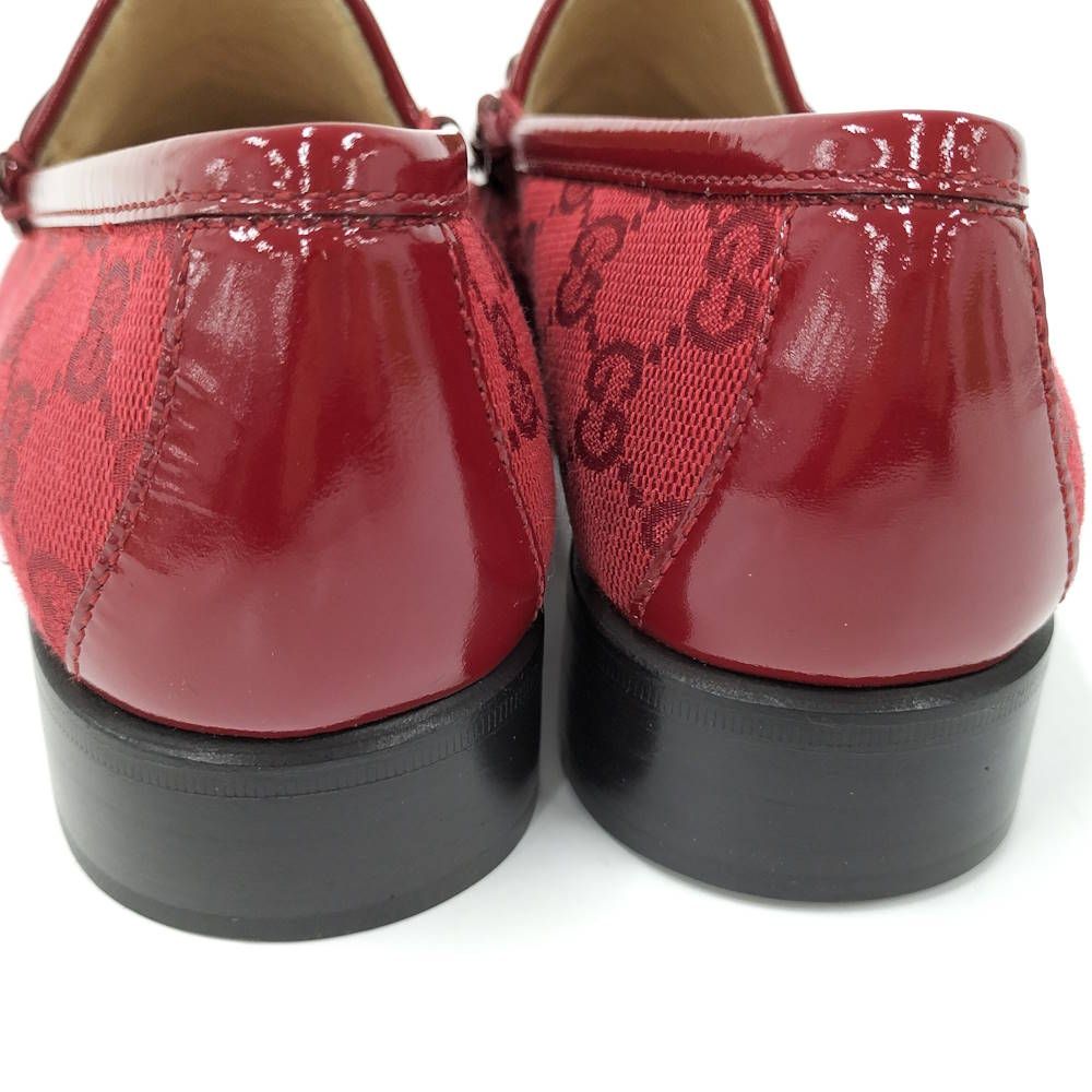 Gucci Loafers Horsebit Canvas 36c — view 5