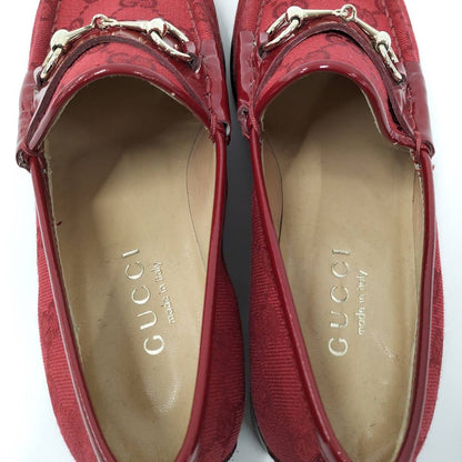 Gucci Loafers Horsebit Canvas 36c — view 6