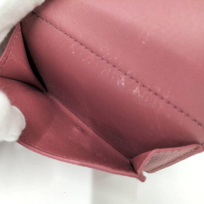Loewe Trifold Wallet Anagram Leather Pink — view 8