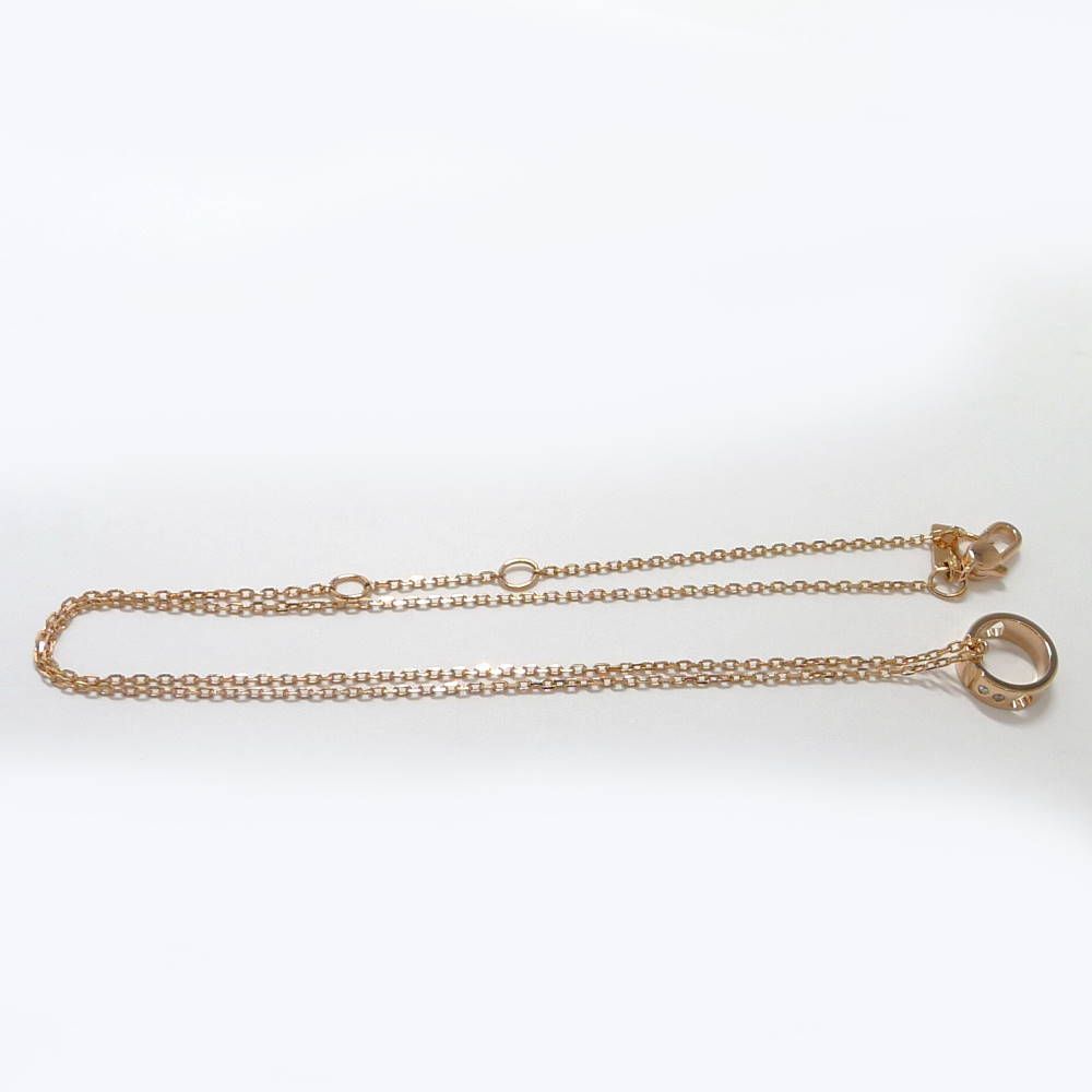 Gucci Necklace Icon Amor 18k Pink Gold Diamond — view 3