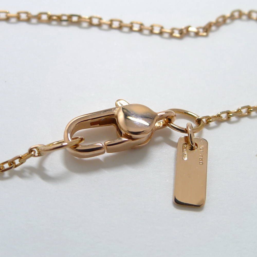 Gucci Necklace Icon Amor 18k Pink Gold Diamond — view 7