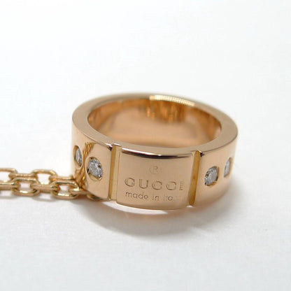 Gucci Necklace Icon Amor 18k Pink Gold Diamond — view 5