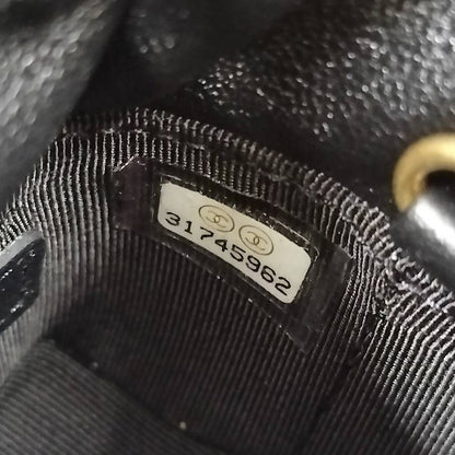 Chanel Mini Cube Chain Shoulder Bag Quilted Lambskin Black — view 8