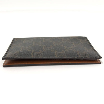 Celine Passport Case Triomphe Leather Brown — view 6