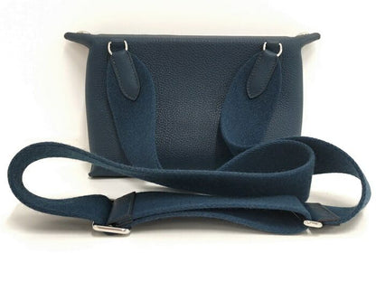 Hermes Vidoposh Shoulder Bag Togo Navy — view 2