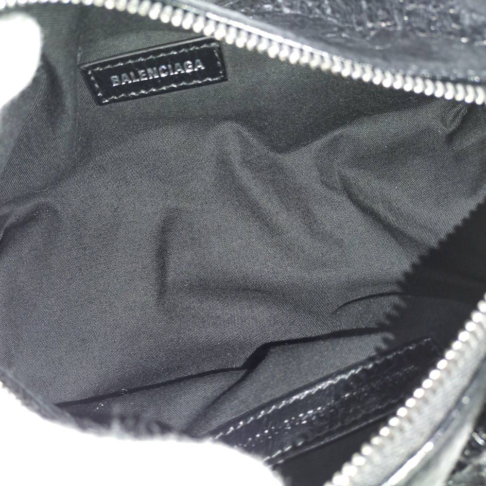 Balenciaga Super Business Shoulder Bag Leather Black — view 9
