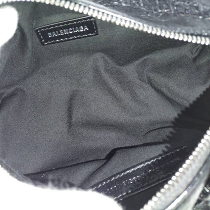 Balenciaga Super Business Shoulder Bag Leather Black — view 9
