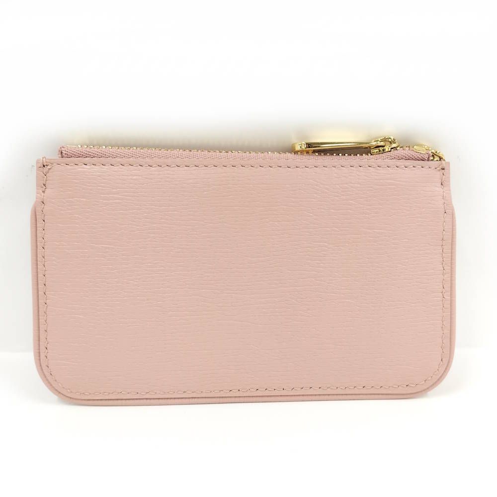 Gucci Script Coin Case Leather Pink — view 2