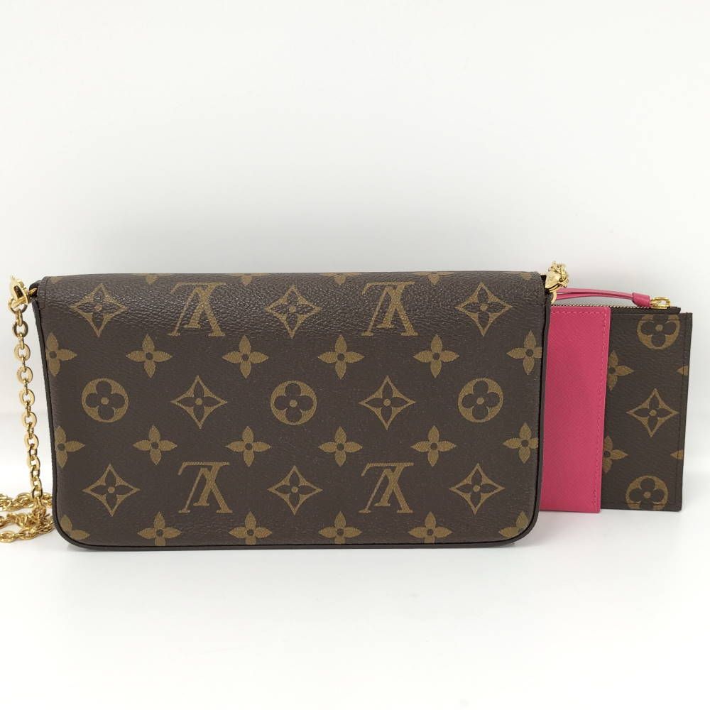 Louis Vuitton Pochette Felicie Shoulder Bag Monogram Vivienne Brown Multicolor — view 2