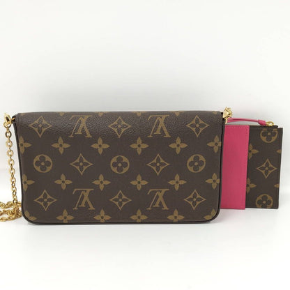 Louis Vuitton Pochette Felicie Shoulder Bag Monogram Vivienne Brown Multicolor — view 2