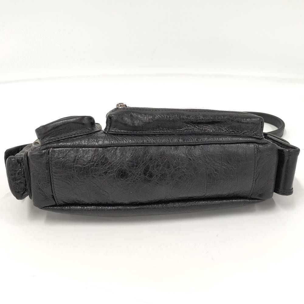 Balenciaga Super Business Shoulder Bag Leather Black — view 5