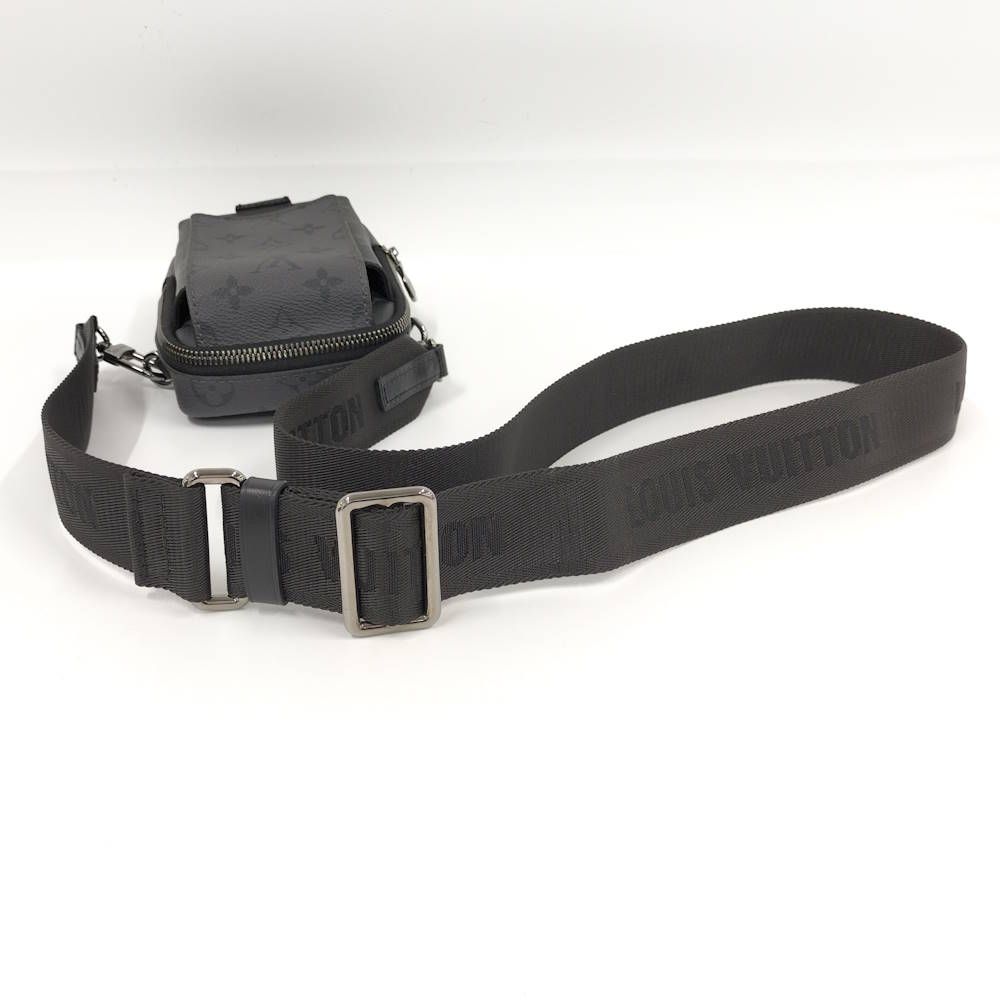 Louis Vuitton Double Phone Pouch Monogram Eclipse Reverse — view 3