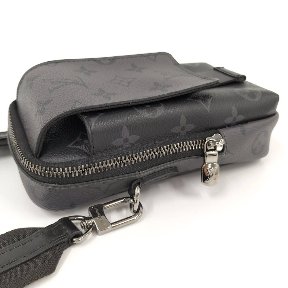 Louis Vuitton Double Phone Pouch Monogram Eclipse Reverse — view 6