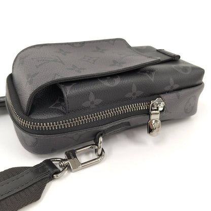 Louis Vuitton Double Phone Pouch Monogram Eclipse Reverse — view 6